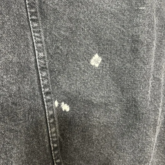 Vintage 1990s QUEENSRYCHE Embroidered Tour Wear Black Denim Jacket Size M - Picture 7 of 9